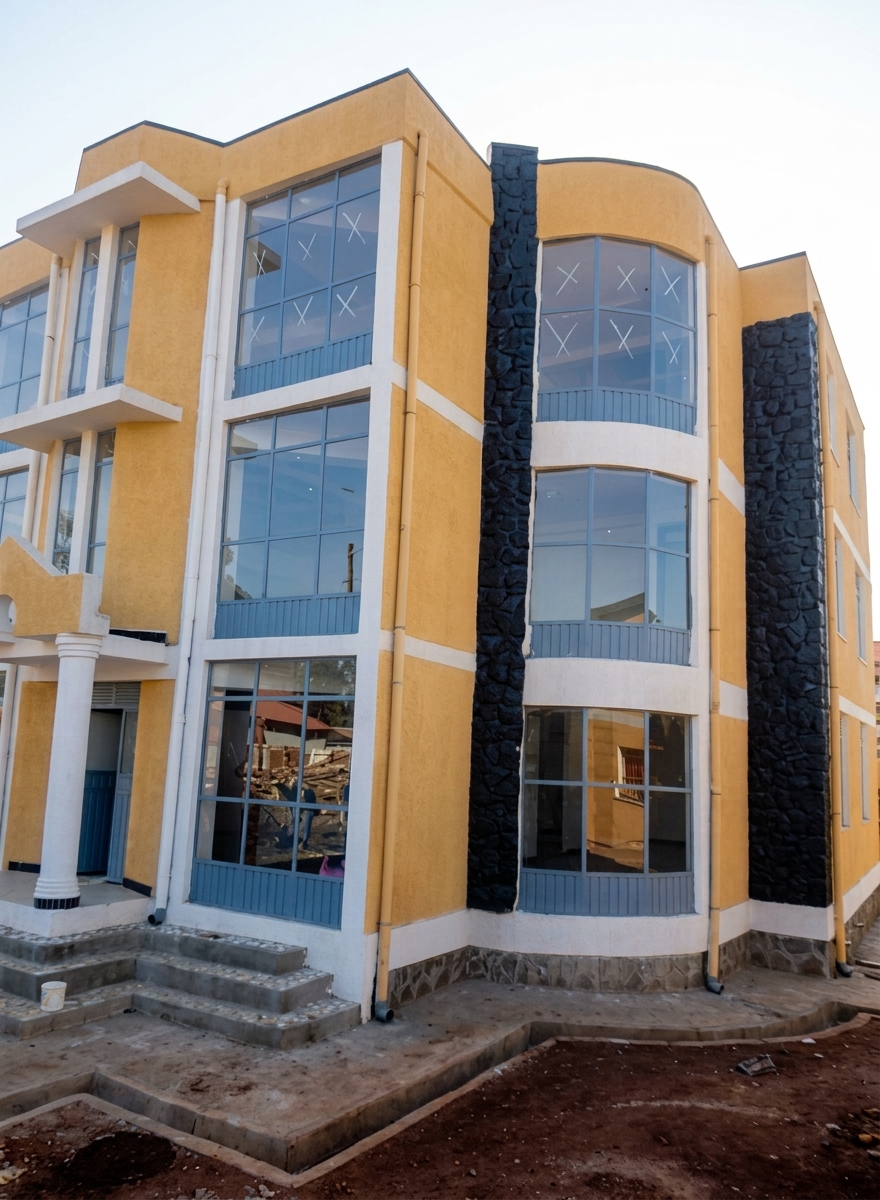 Debre Markos Hospital - G+2 Administration Building Construction Project
