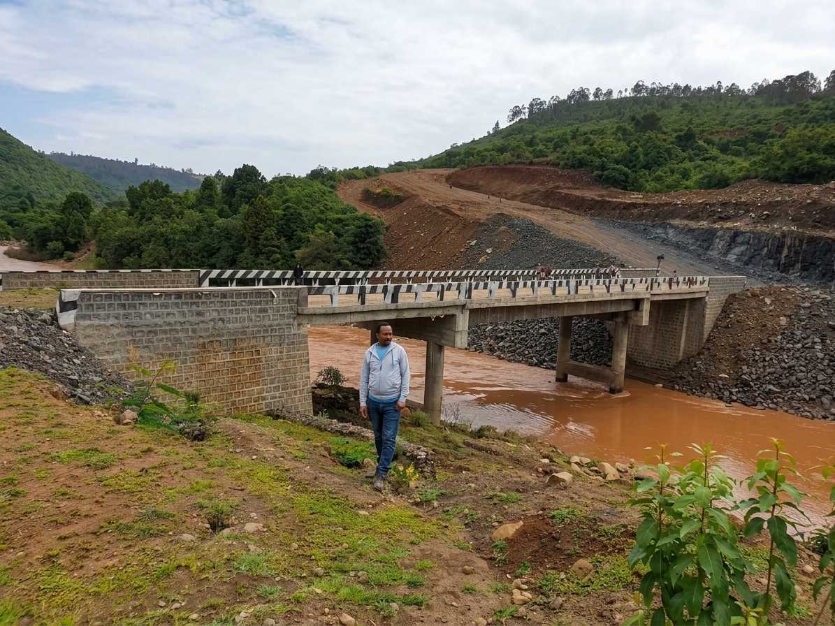 Bridge construction by MAM General Contractor