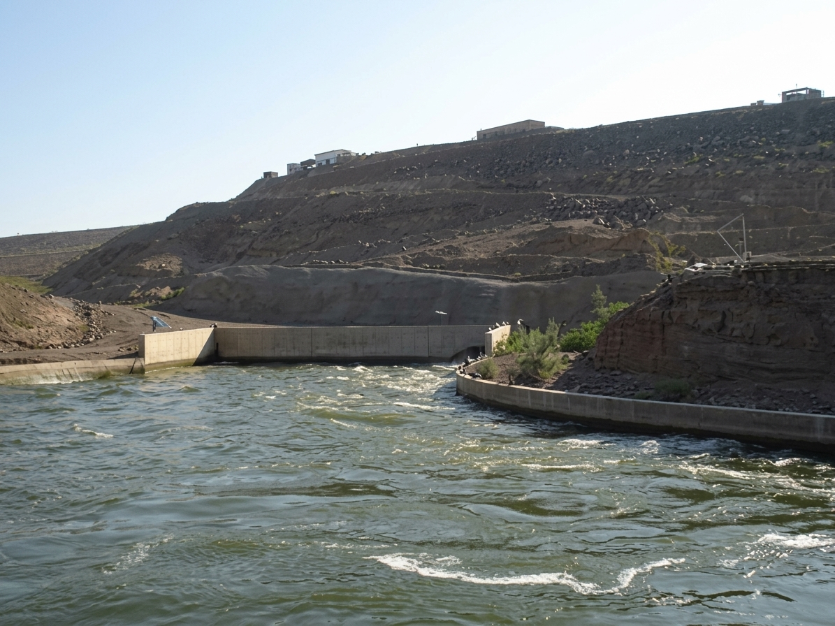 Dam and irrigation works by MAM General Contractor