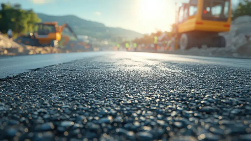 Road construction by MAM General Contractor