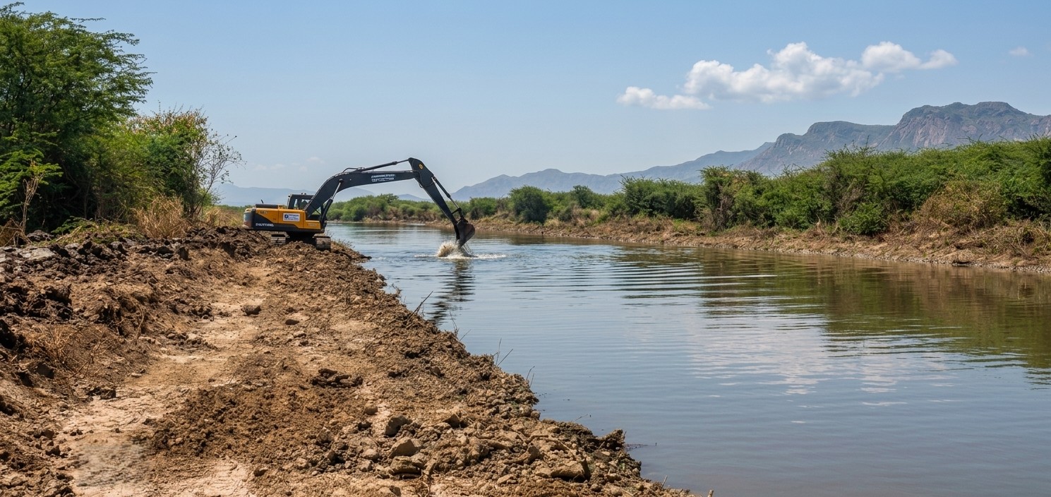 Kesem Canal Maintenance, River Training, Existing Dyke Heightening Works and Closure Dyke for Channelization - Phase I