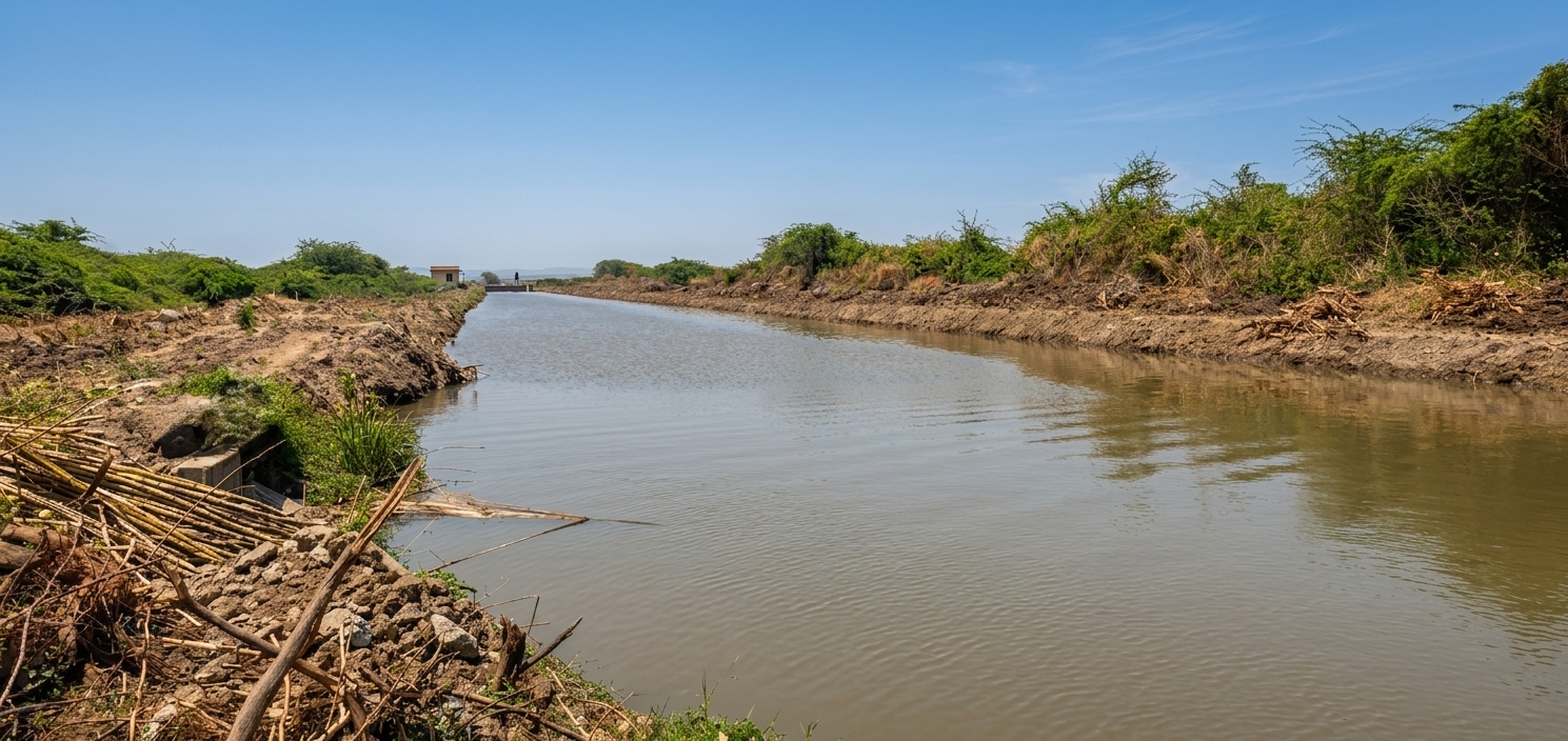 Kesem Canal Maintenance, River Training, Existing Dyke Heightening Works and Closure Dyke for Channelization - Phase II