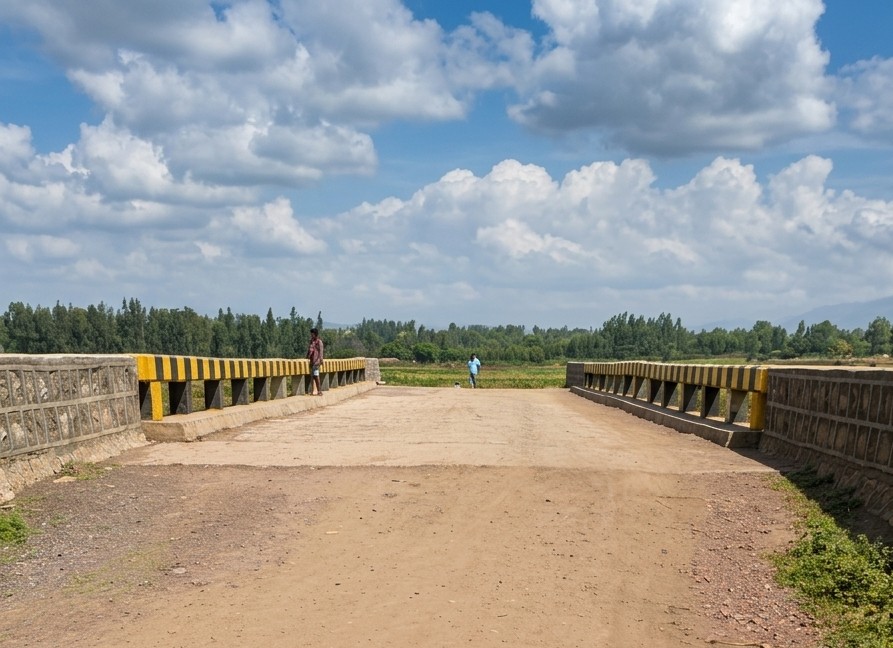 Meki River Bridge - 30 m Clear Span Box Girder Bridge Construction Project